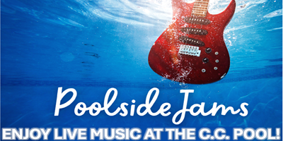 LIVE MUSIC in October - POOLSIDE at the CC Pool