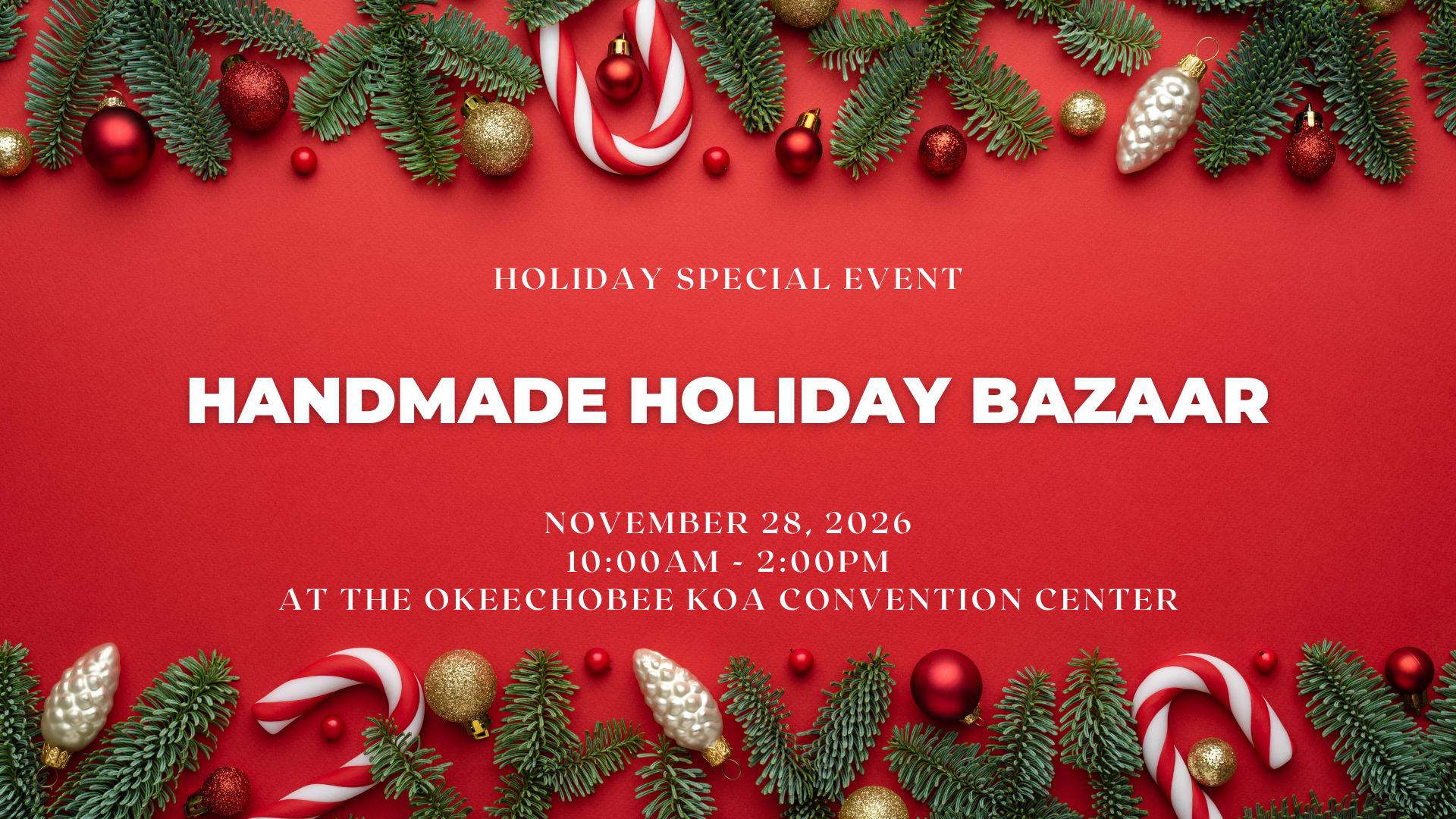 Handmade Holiday Bazaar at the Okeechobee KOA Photo