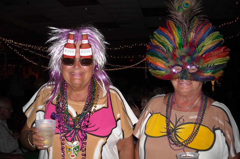 Mardi Gras Costume Parade & Pool Party Photo
