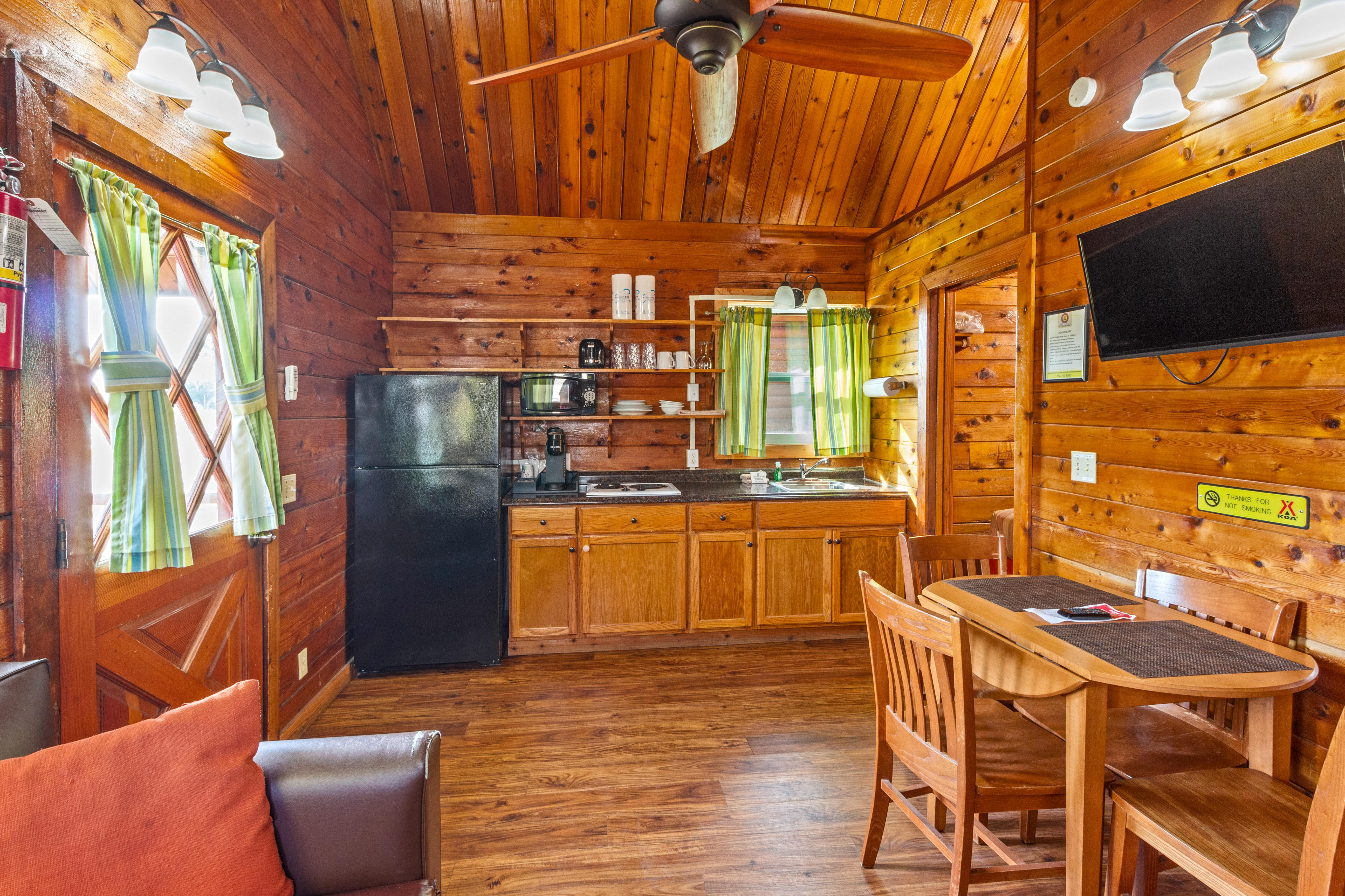 KK2 & KK3 living room with kitchenette