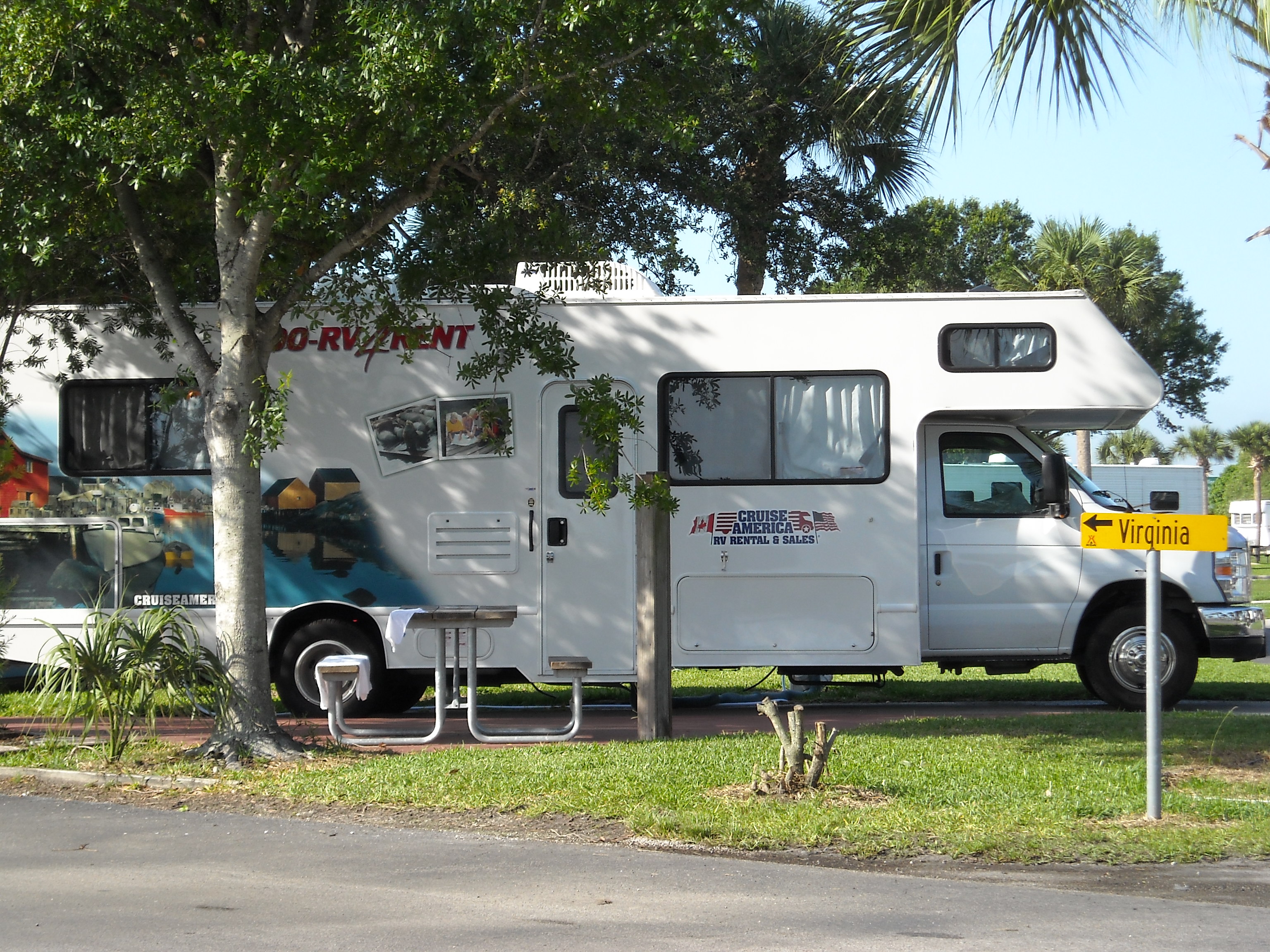 Standard Back-in Sites are Perfect for the Overnight Camper