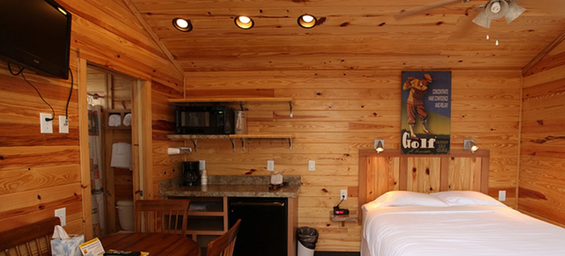 Birdie and Bogey have all the comforts you need for a great stay.