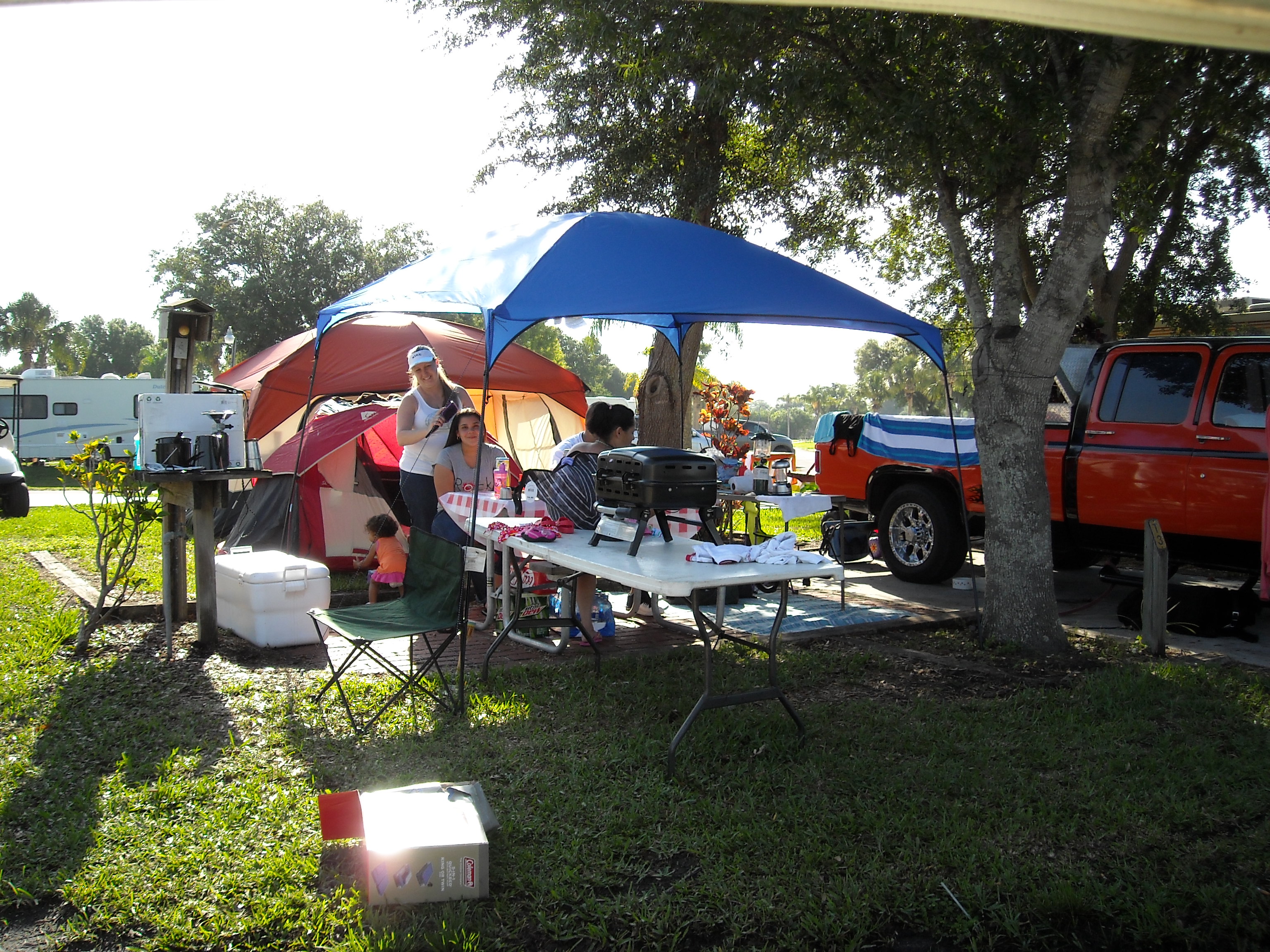 Okeechobee, Florida Tent Camping Sites Okeechobee KOA Resort