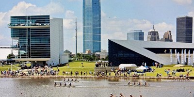 Sunset Paddles in Downtown Boathouse District