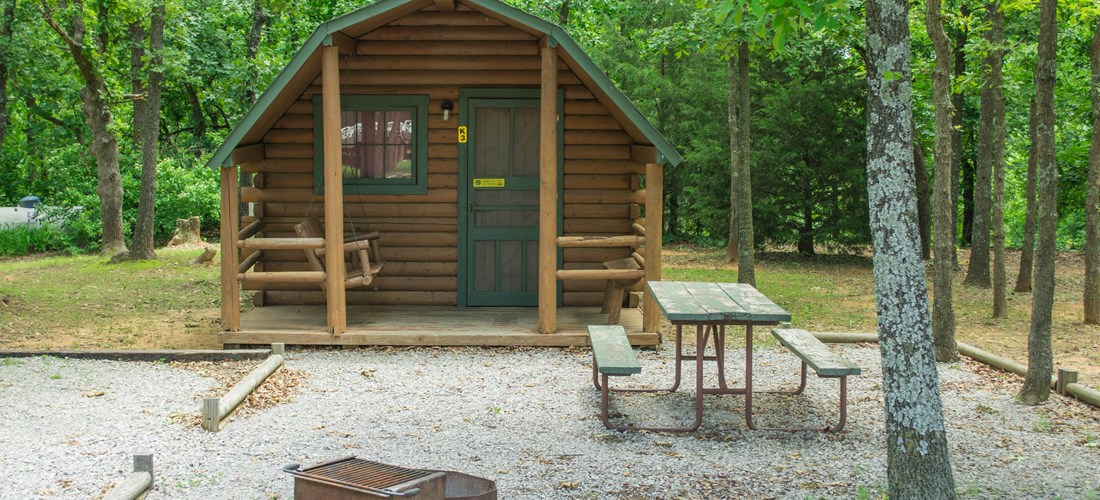 1 Room Camping Cabin Exterior