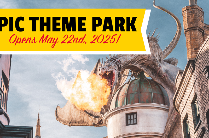 Universal Studios' Epic New Theme Park Opening May 22, 2025 Photo