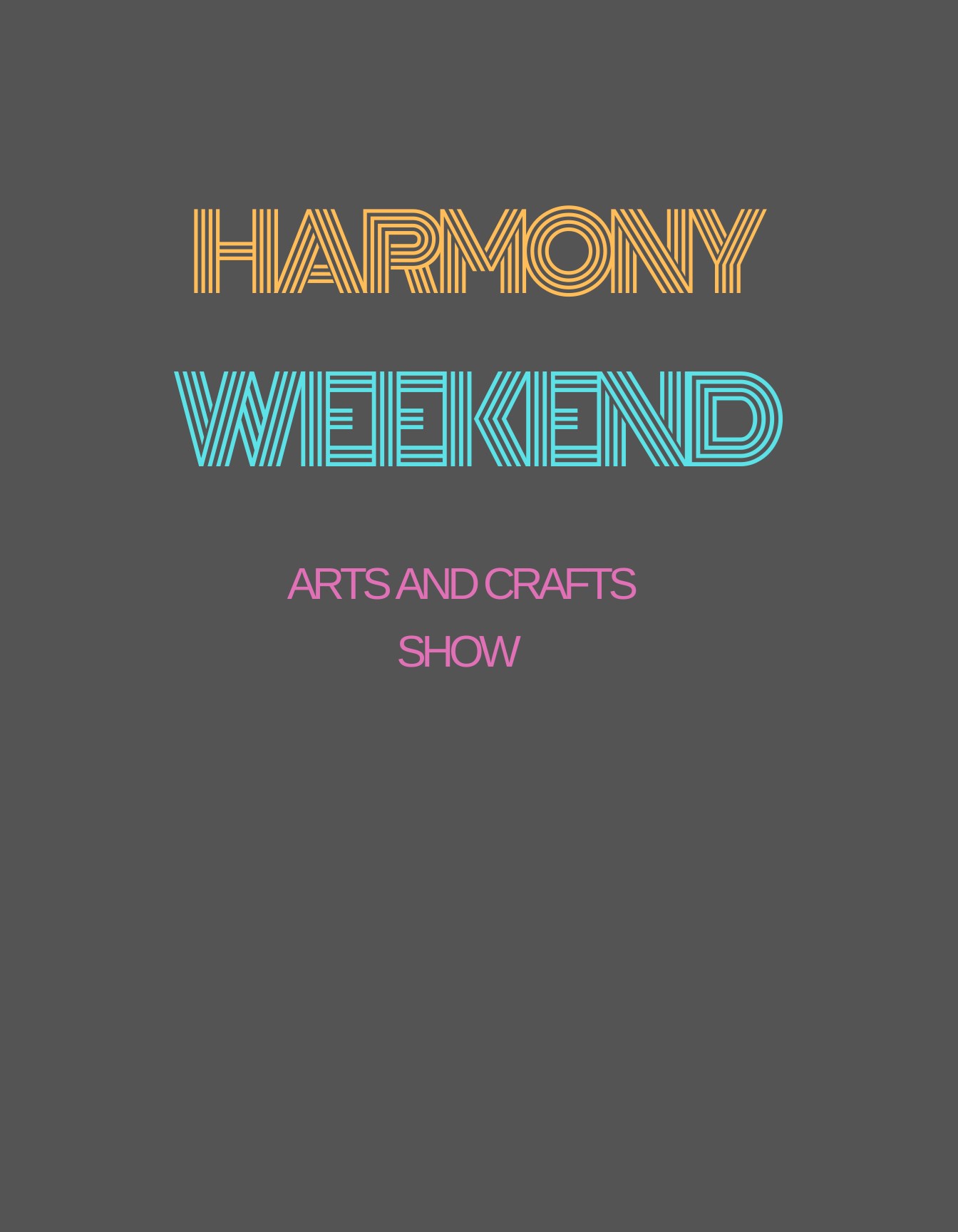 Harmony Weekend Arts & Craft Show Photo