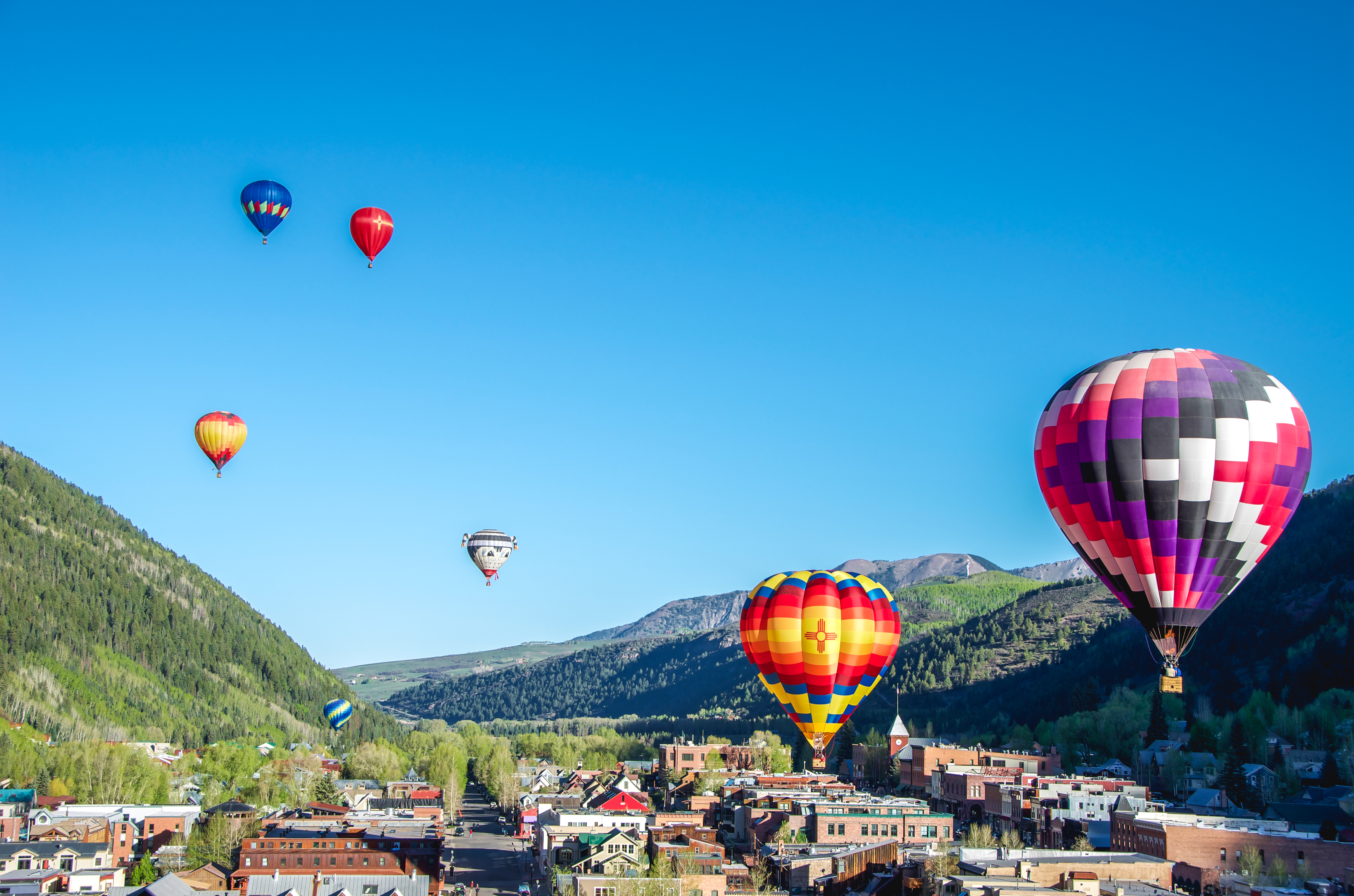 Annual Telluride Balloon Festival Photo