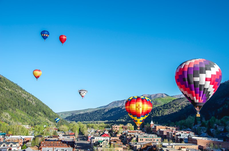 Annual Telluride Balloon Festival Photo