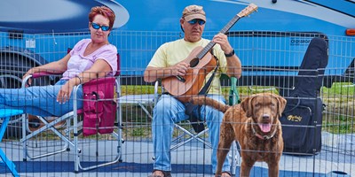 Tips for Camping with Your Dog at Outer Banks West KOA