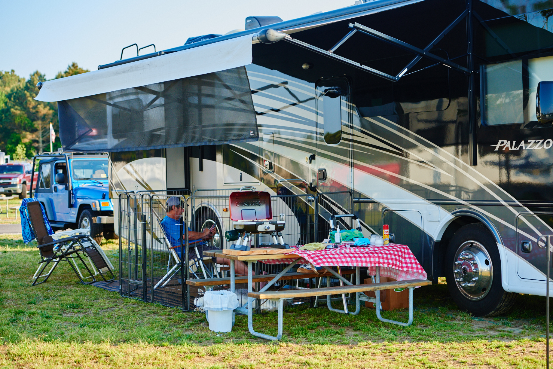 RV Camping Sites Outer Banks West/Currituck Sound KOA