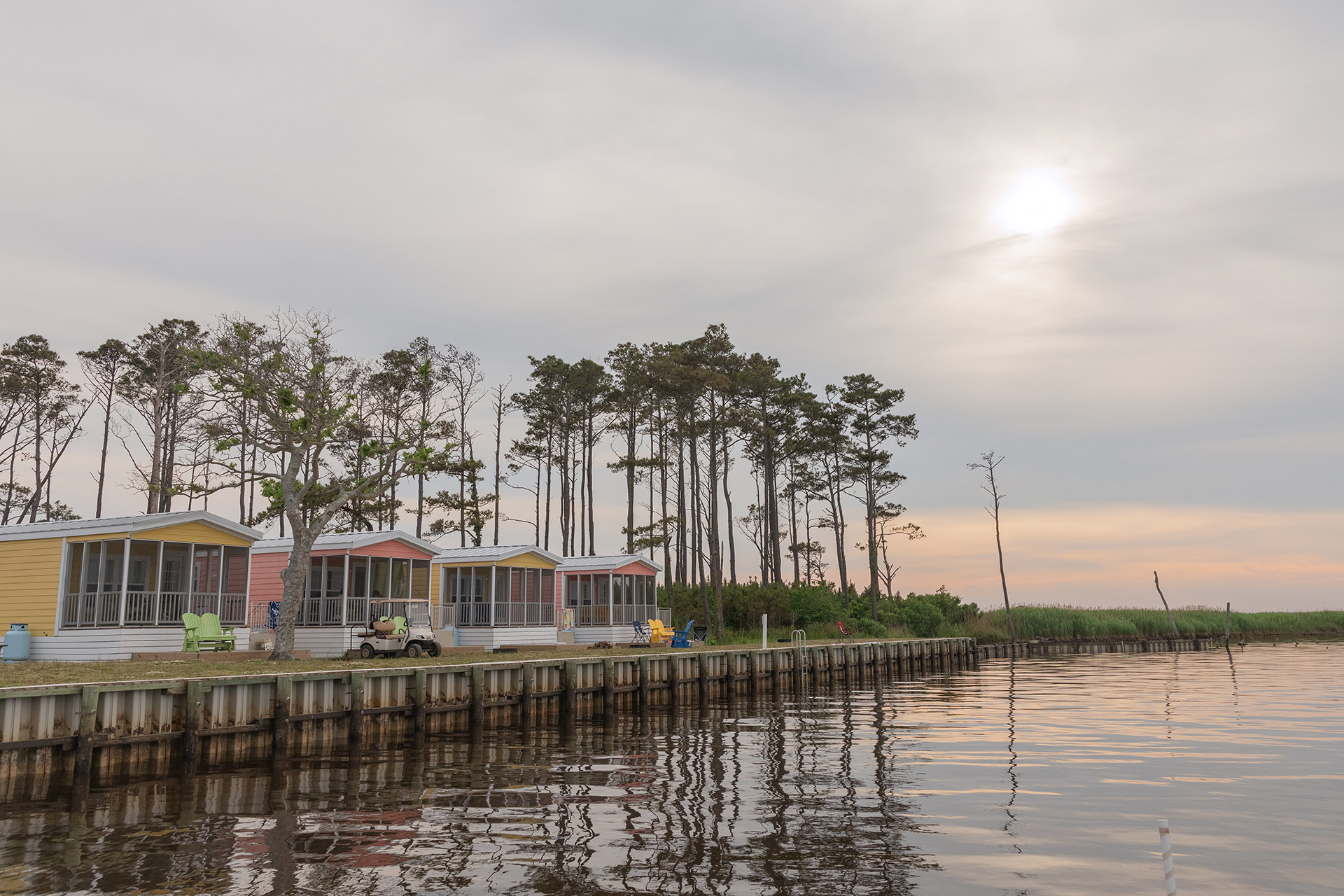 Coinjock, North Carolina Lodging Outer Banks West / Currituck Sound KOA