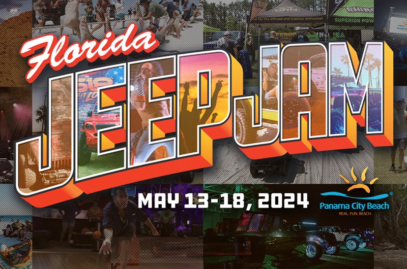 Florida Jeep Jam Event at the Panama City Beach KOA Holiday Campground