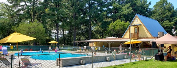 Swimming Pool & Pavilion area