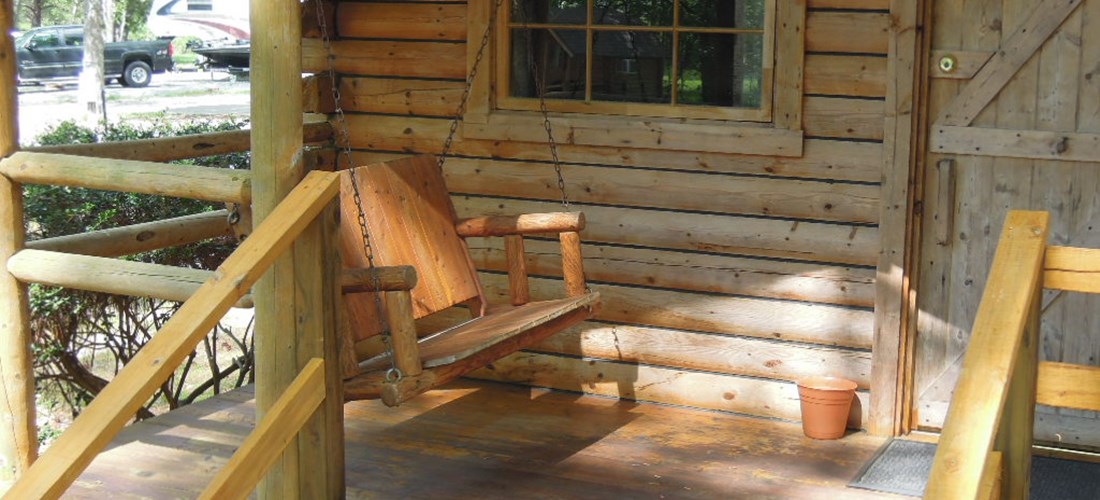 Cabin Porch Two Room