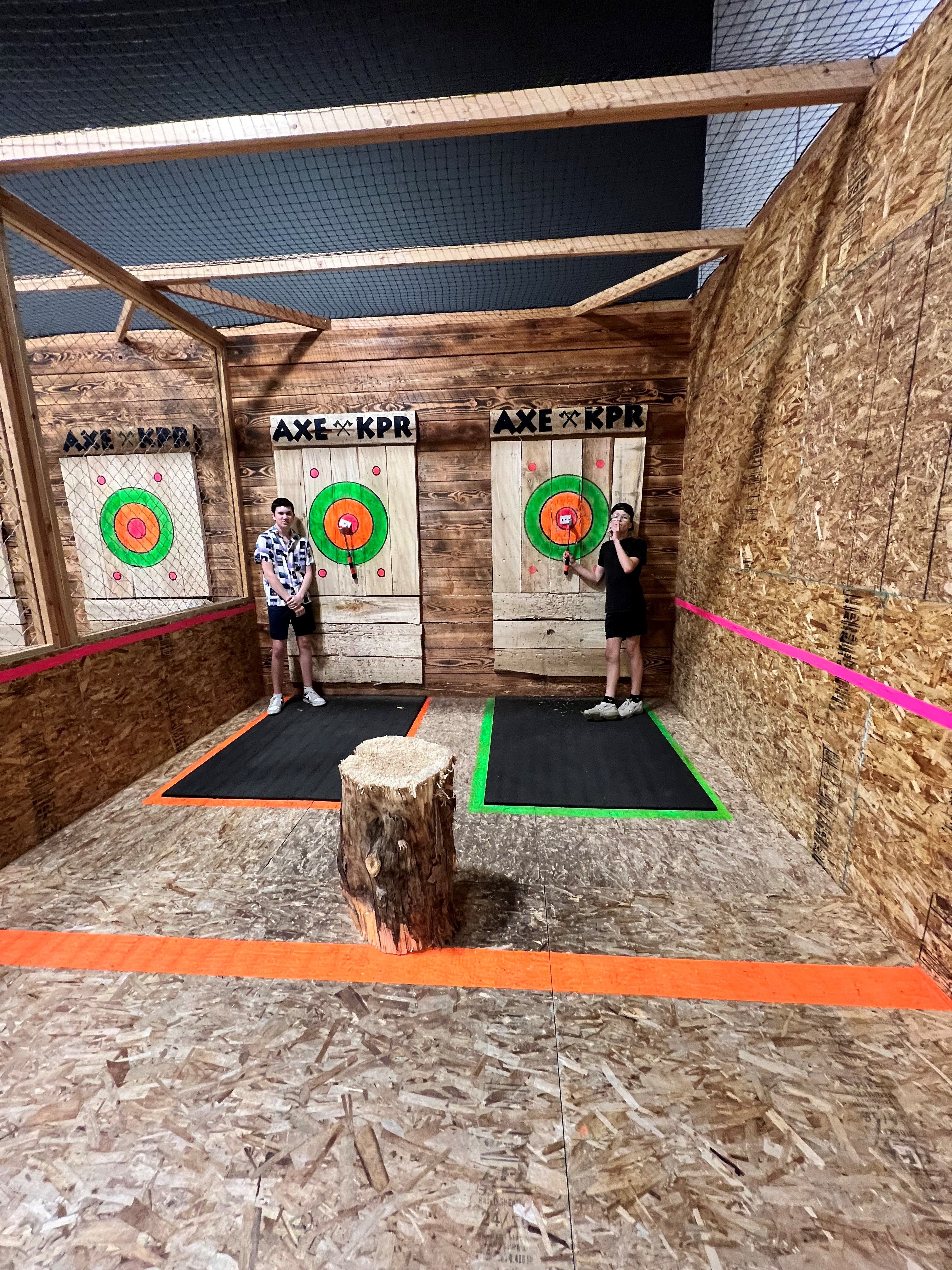 Axe Throwing Photo