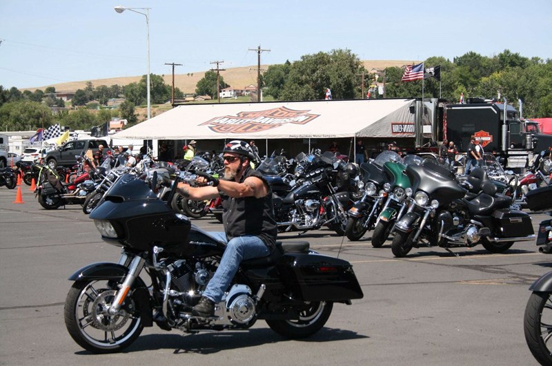 Pendleton Bike Week Event at the Pendleton KOA Journey Campground in