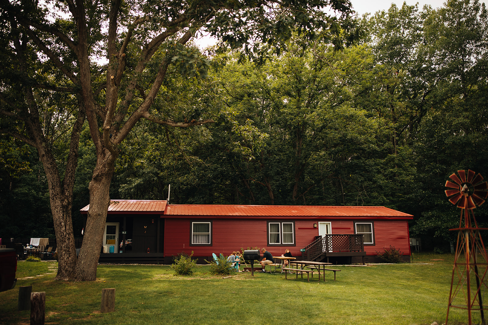 Camping Cabins Ludington East Pere Marquette River KOA