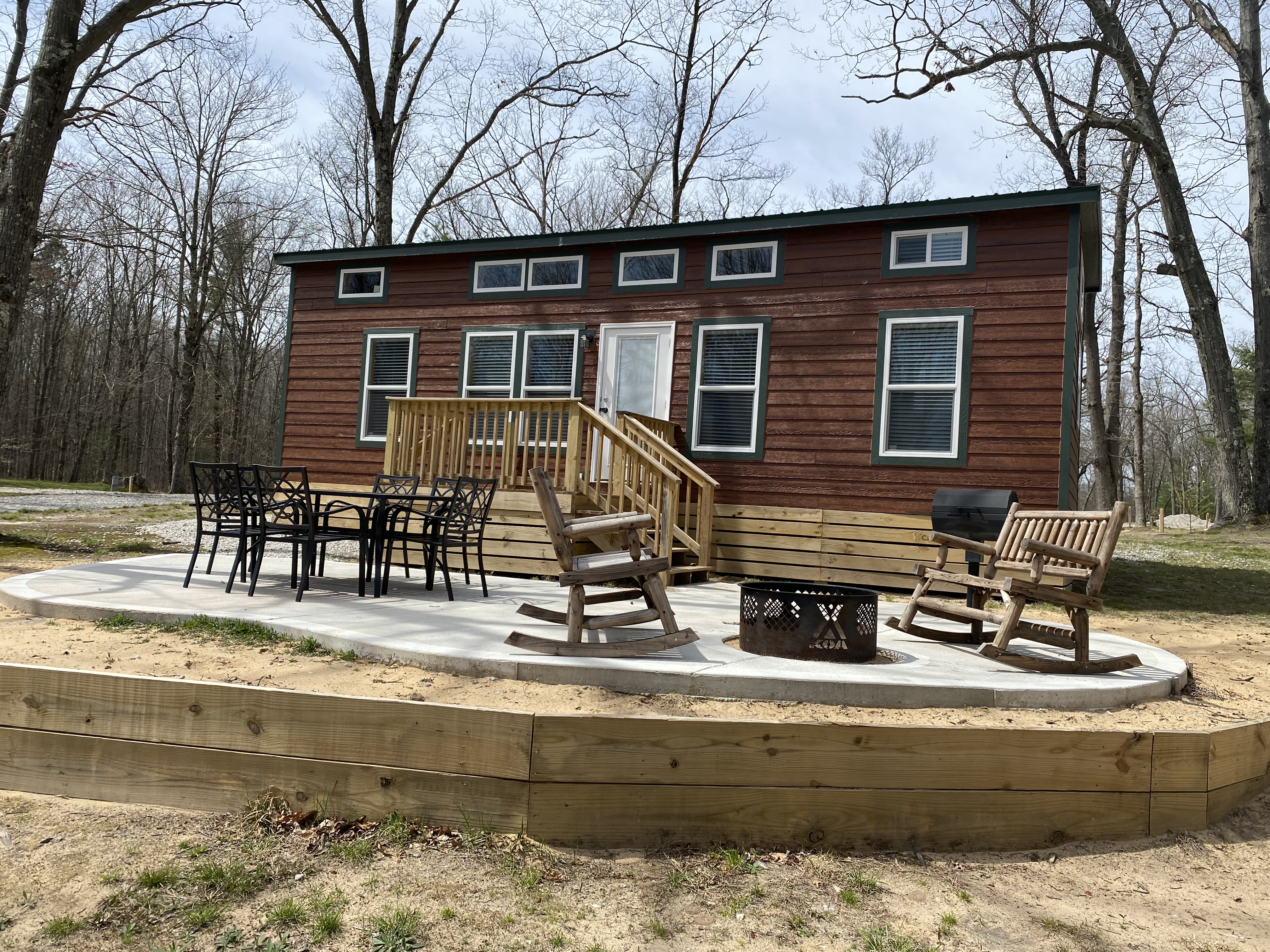 Camping Cabins Ludington East Pere Marquette River KOA