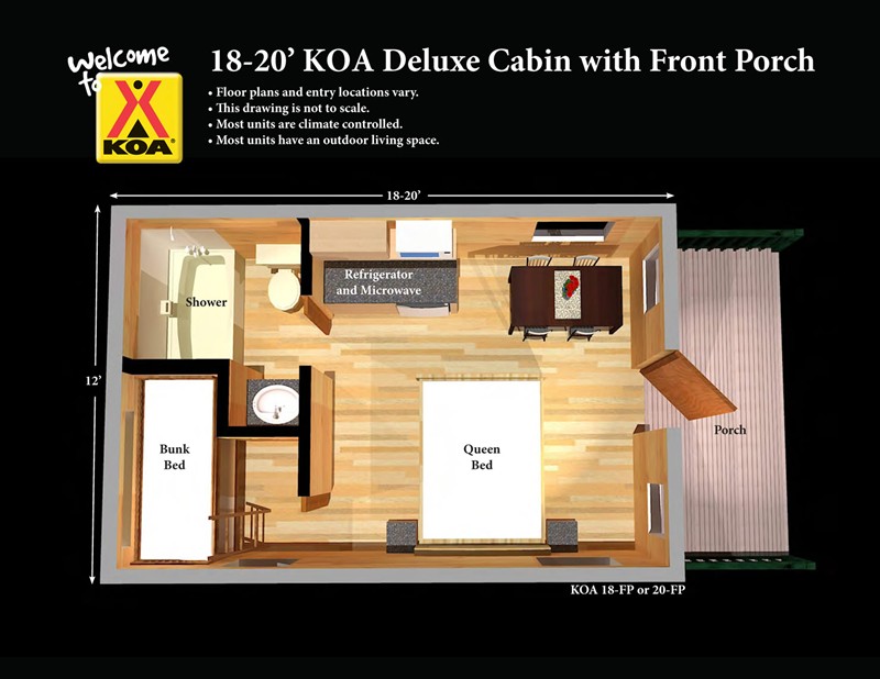 Camping Cabins Ludington East Pere Marquette River KOA