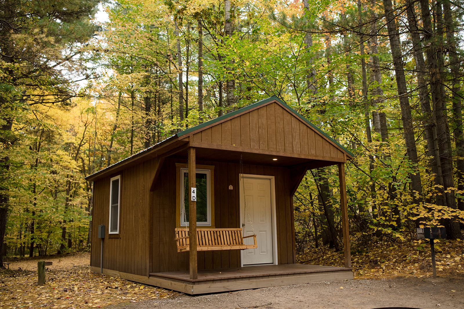 Camping Cabins Ludington East Pere Marquette River KOA