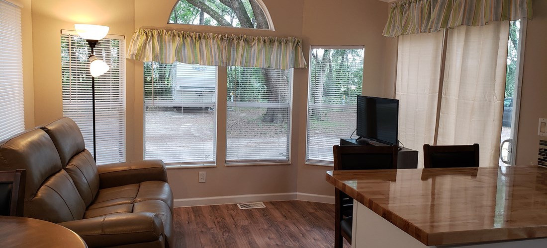 Park model livingroom