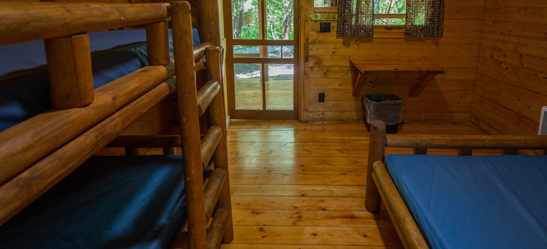 1 Room Camping Cabin "K" Inside