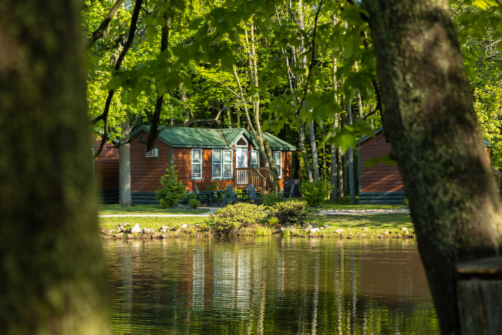 Deluxe Cabin on the pond