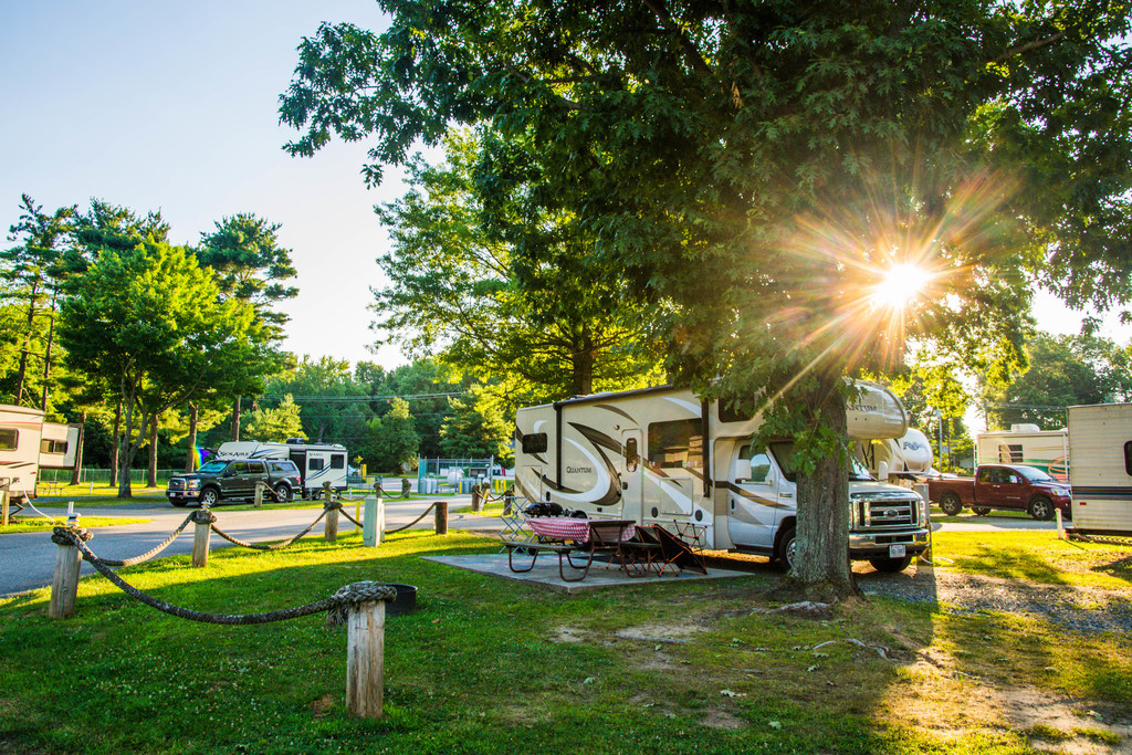 RV Campsites in NJ Philadelphia South/Clarksboro KOA