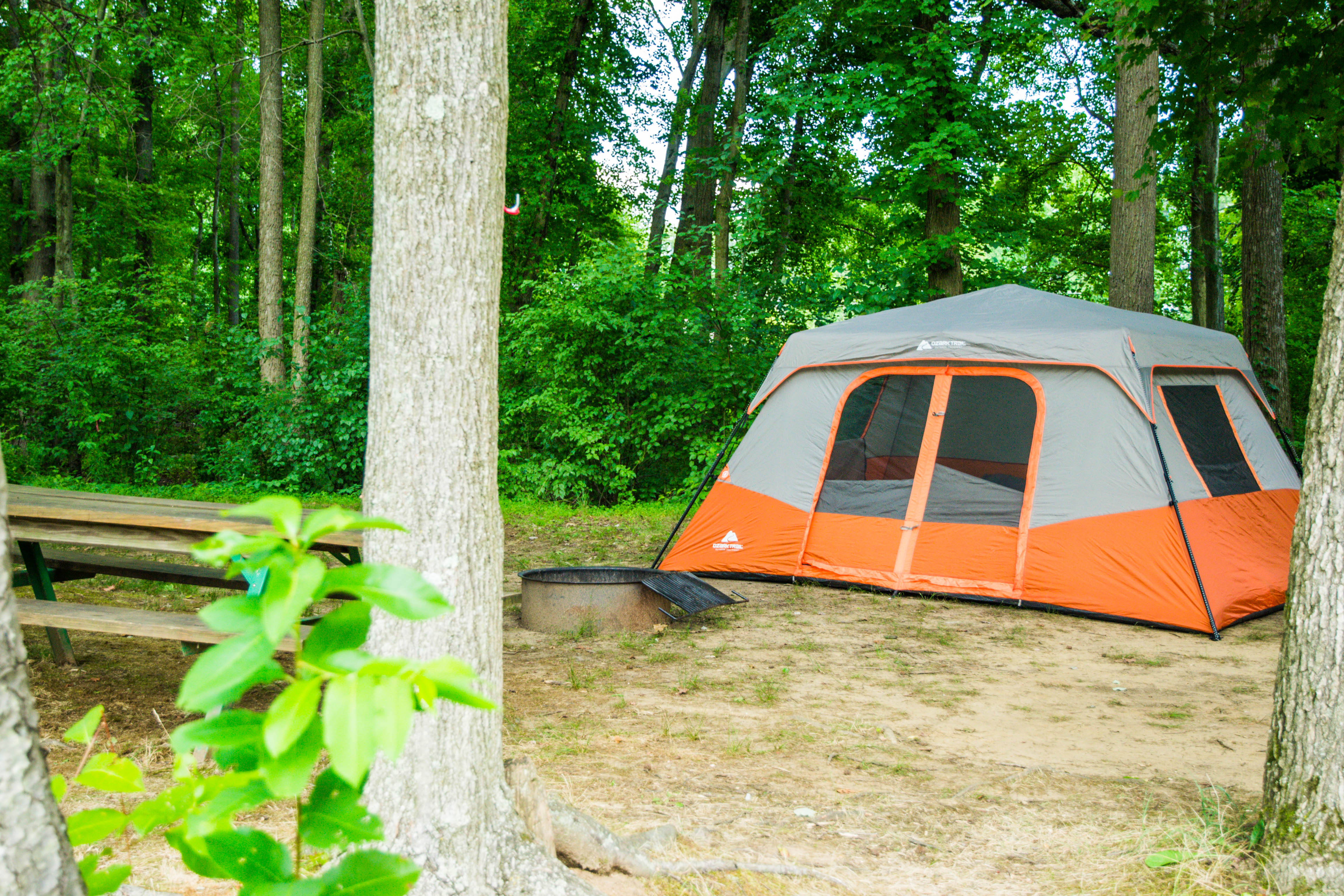 Tent Camping in NJ Philadelphia South/Clarksboro KOA