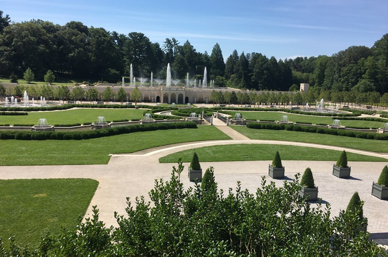 Longwood Gardens Festival Of Fountains Event At The Philadelphia
