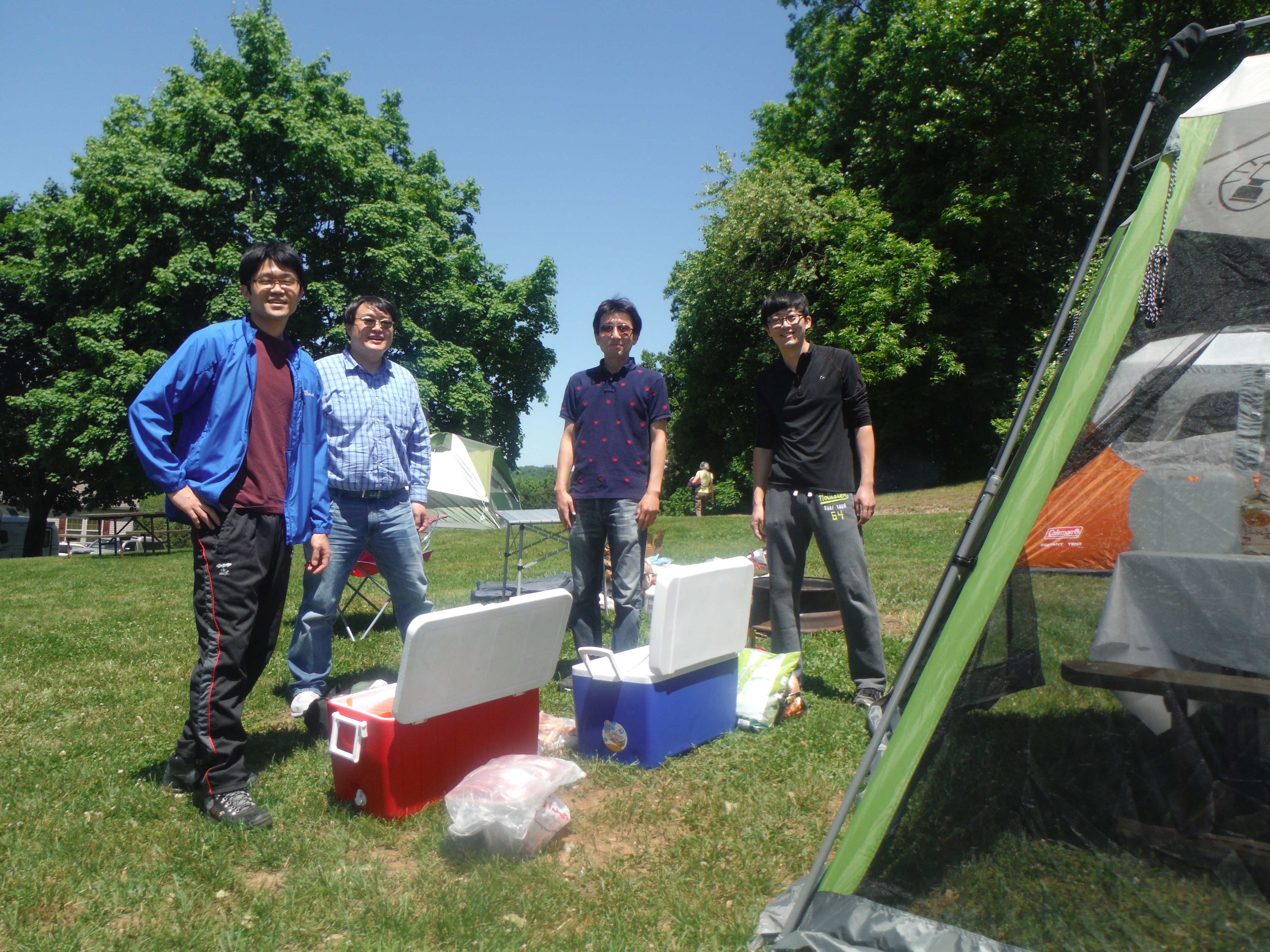 Grassy Tent Site Near RV Area