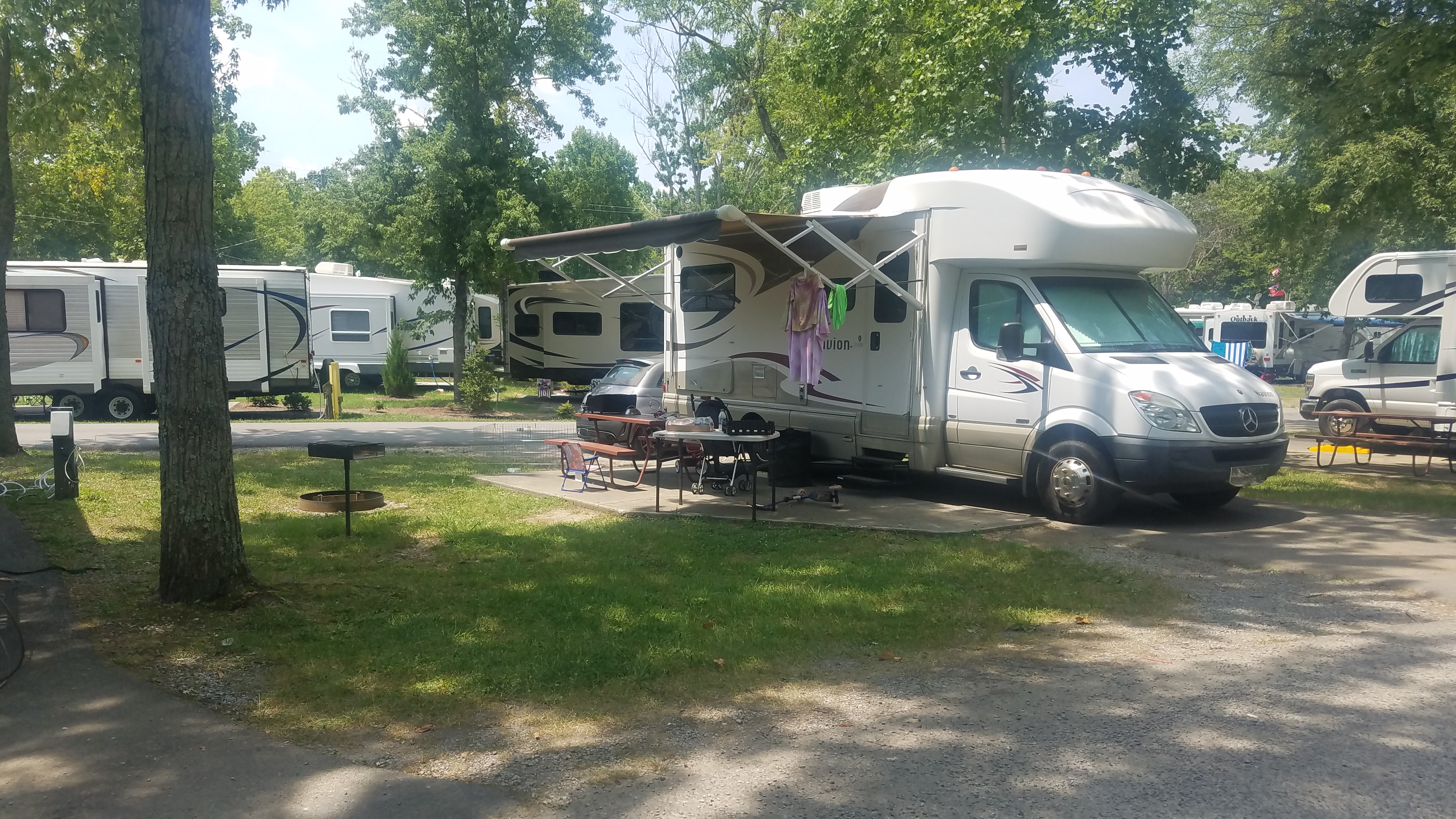 Pigeon Tennessee RV Camping Sites Pigeon / Gatlinburg