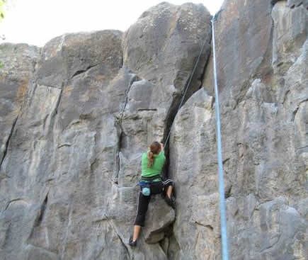 Rock Climbing at Ross Park