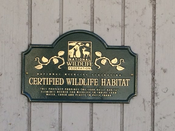 Certified Wildlife Habitat