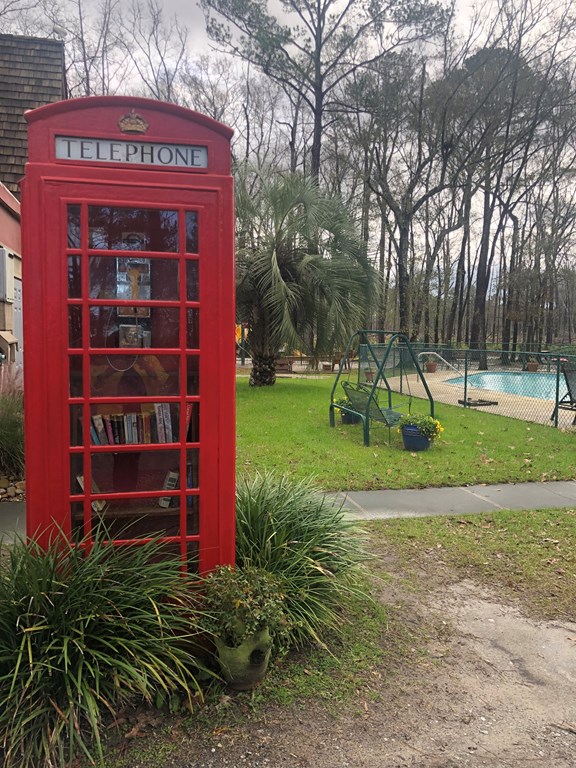 Telly Box & Book Exchange