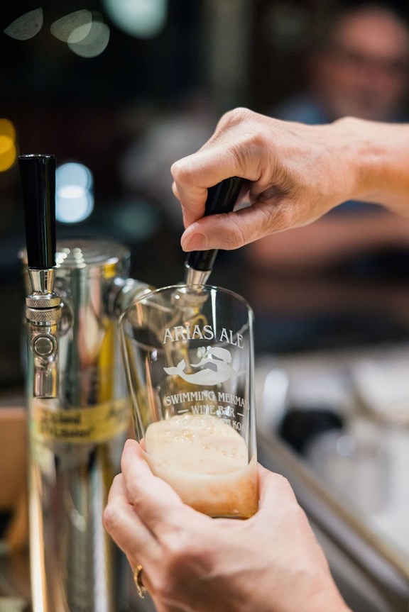Local Micro Beer on Tap