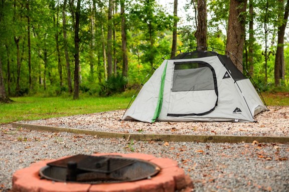 Tent site