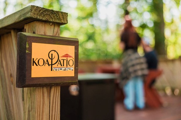Registered KOA Patio Sites