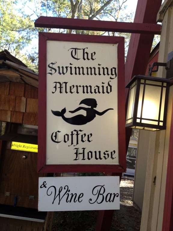 the Swimming Mermaid Coffee House & Wine Bar
