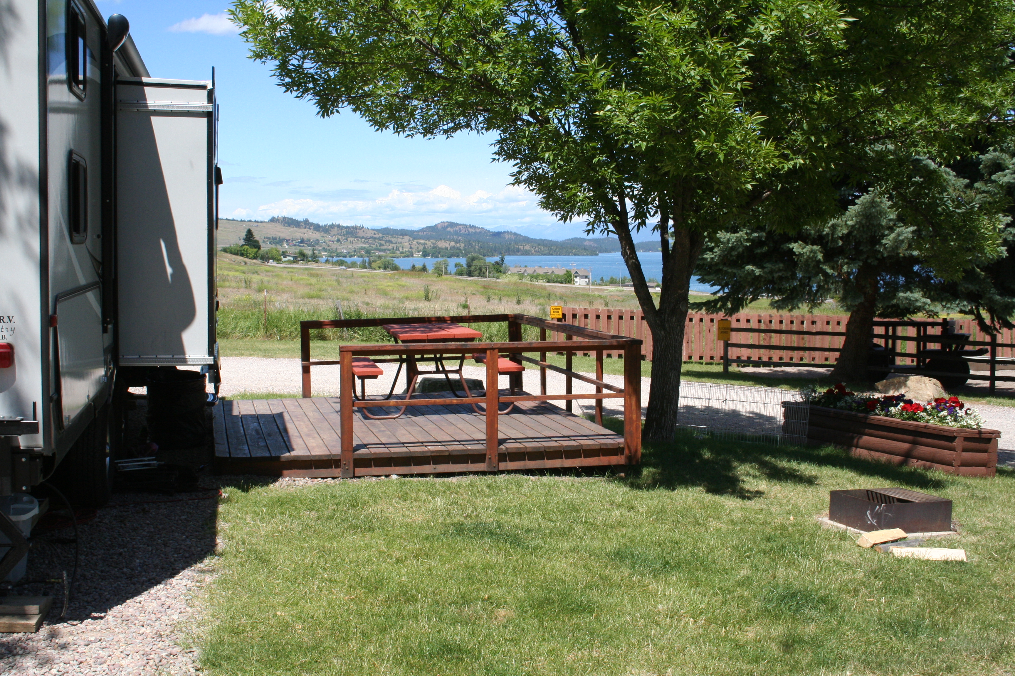 Polson, Montana RV Camping Sites Polson / Flathead Lake KOA Holiday