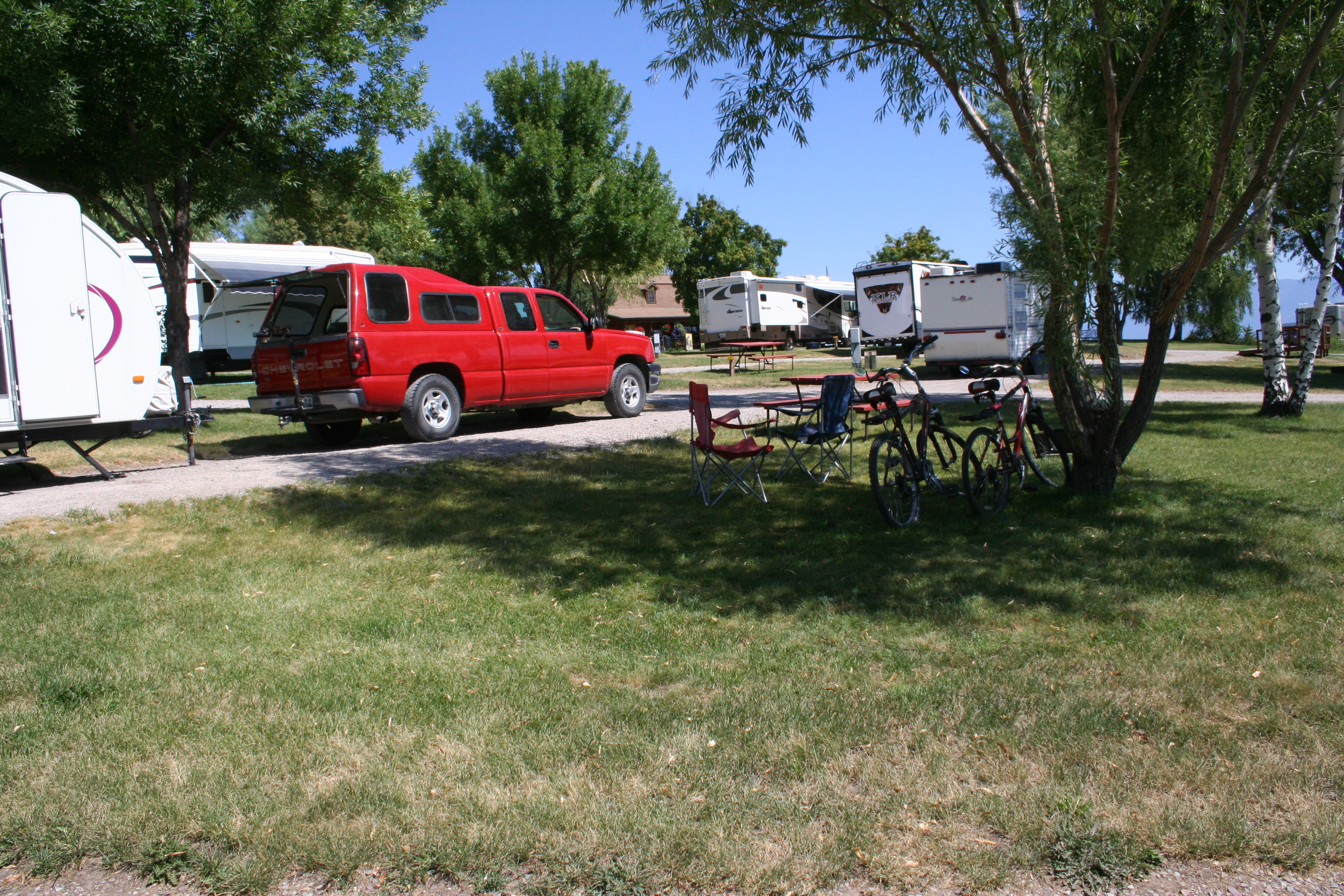 Polson, Montana RV Camping Sites Polson / Flathead Lake KOA Holiday