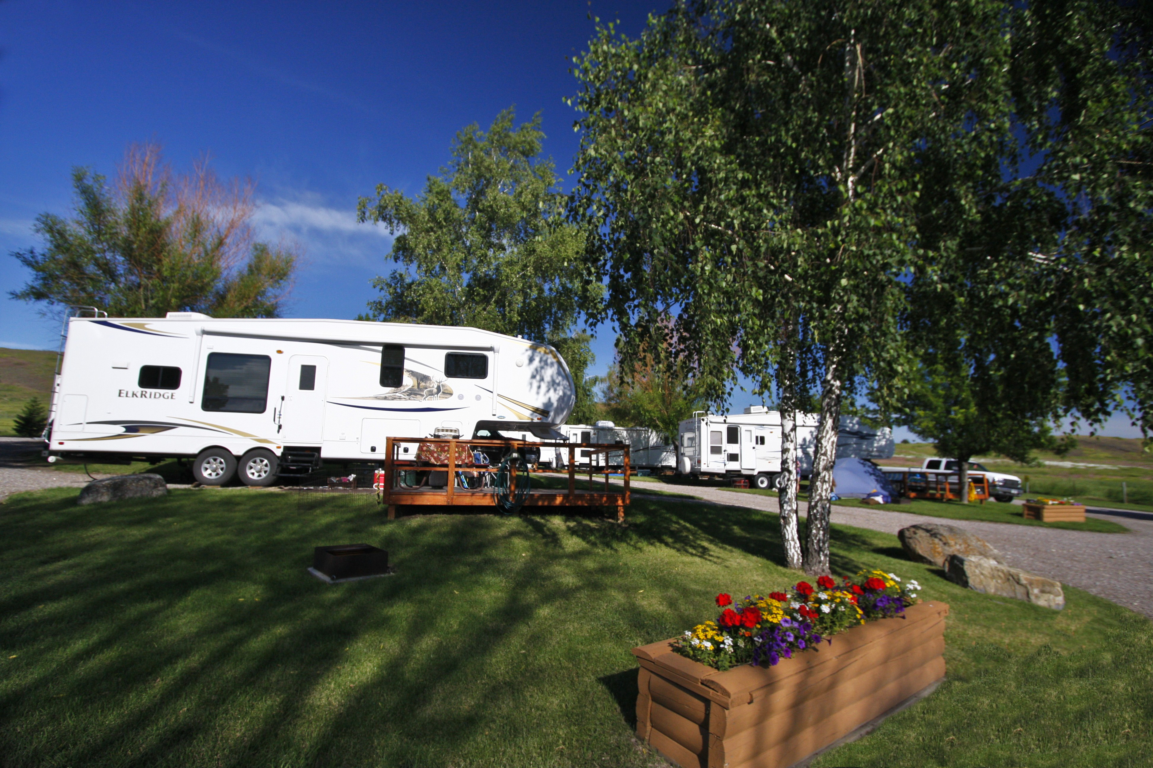 Polson, Montana RV Camping Sites Polson / Flathead Lake KOA Holiday