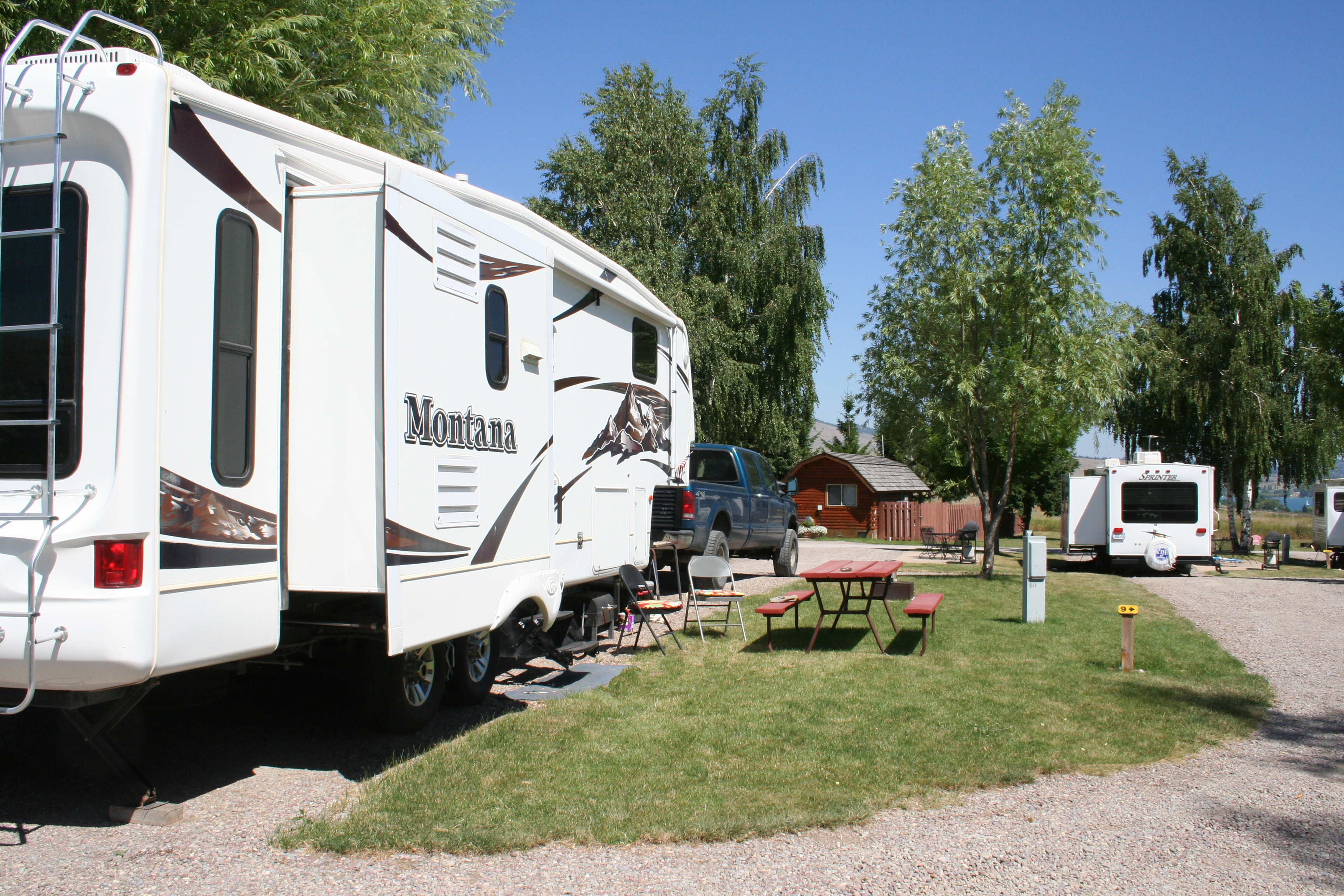 Polson, Montana RV Camping Sites Polson / Flathead Lake KOA Holiday