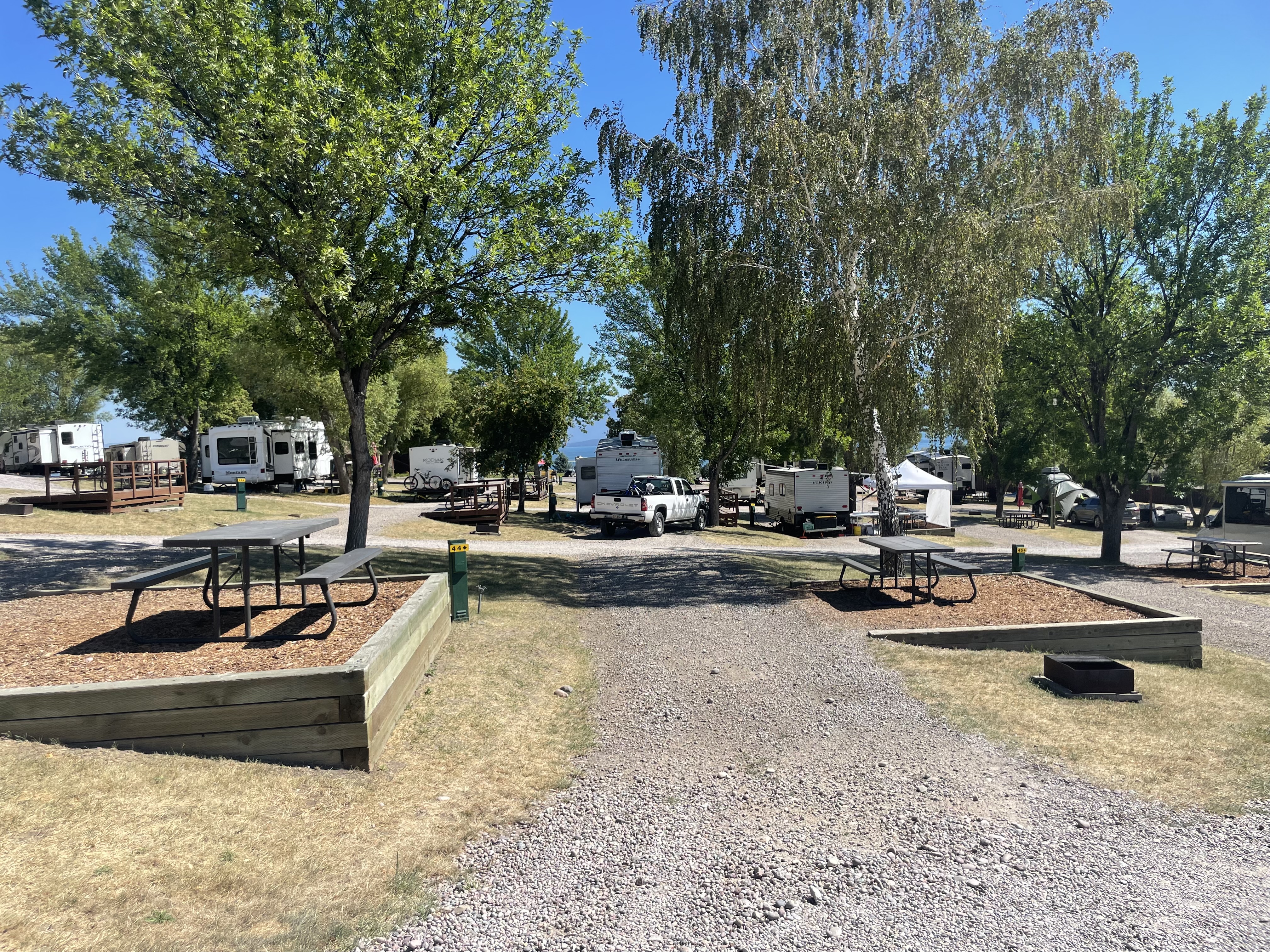 Polson, Montana RV Camping Sites Polson / Flathead Lake KOA Holiday