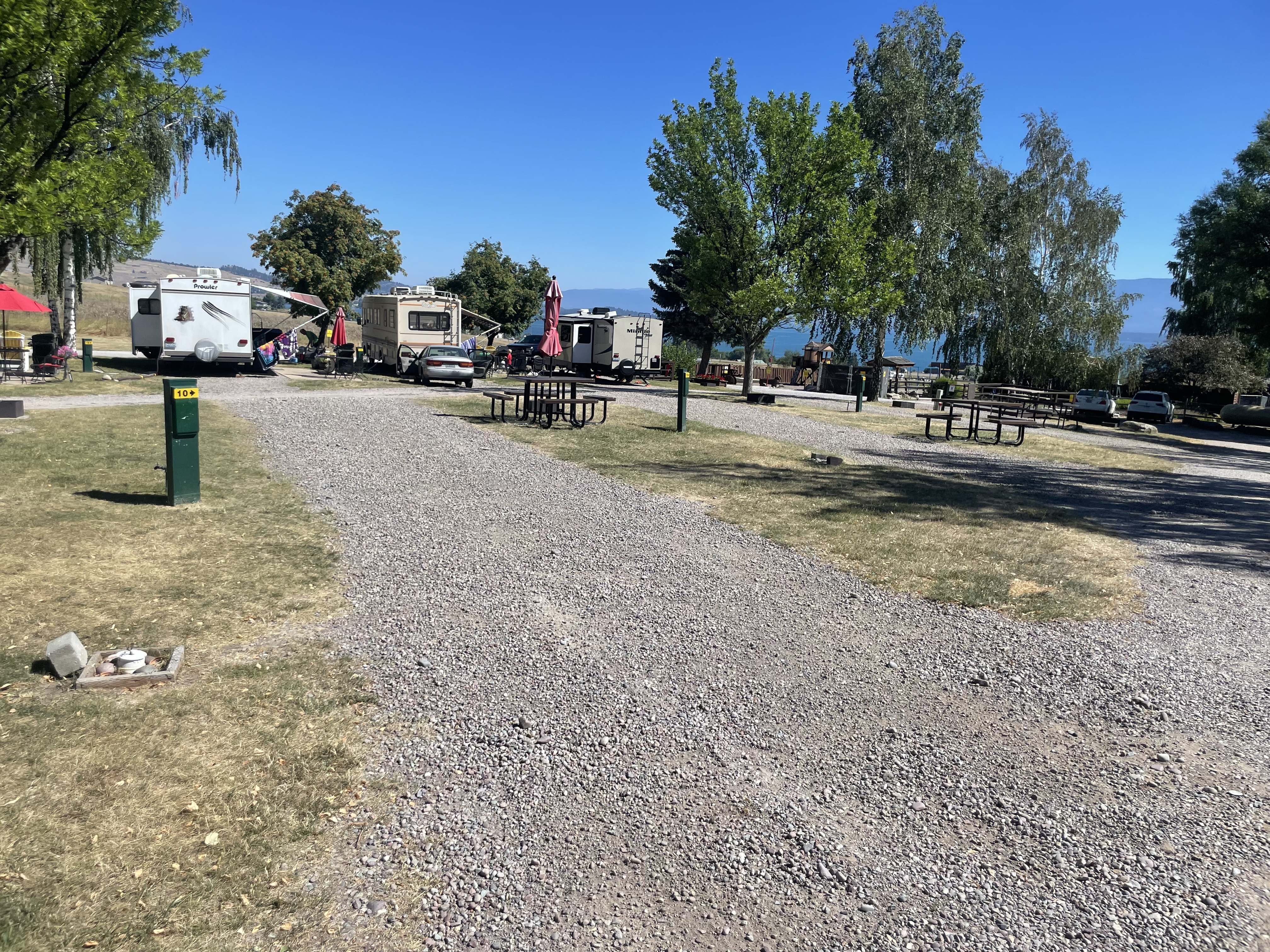 Polson, Montana RV Camping Sites Polson / Flathead Lake KOA Holiday