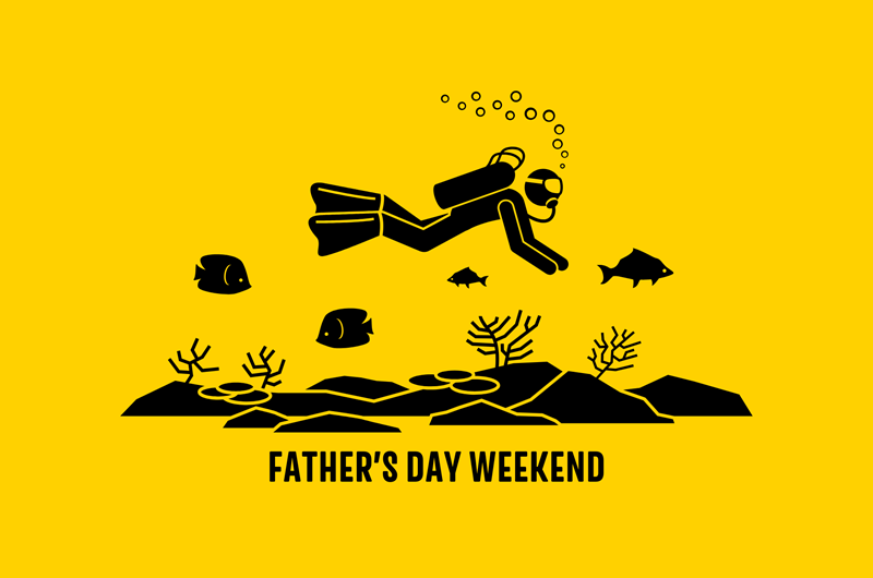 Under the Sea - Father's Day Weekend Photo
