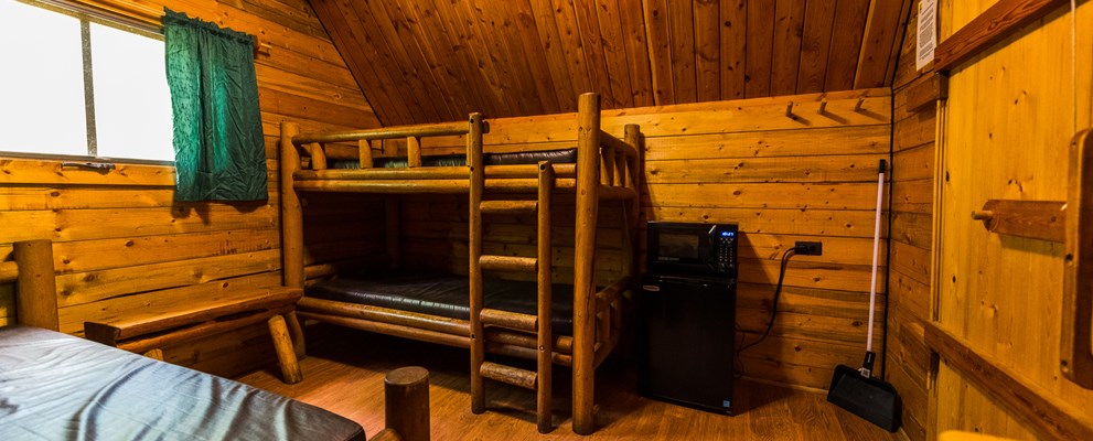 Single Upgraded Cabin Inside