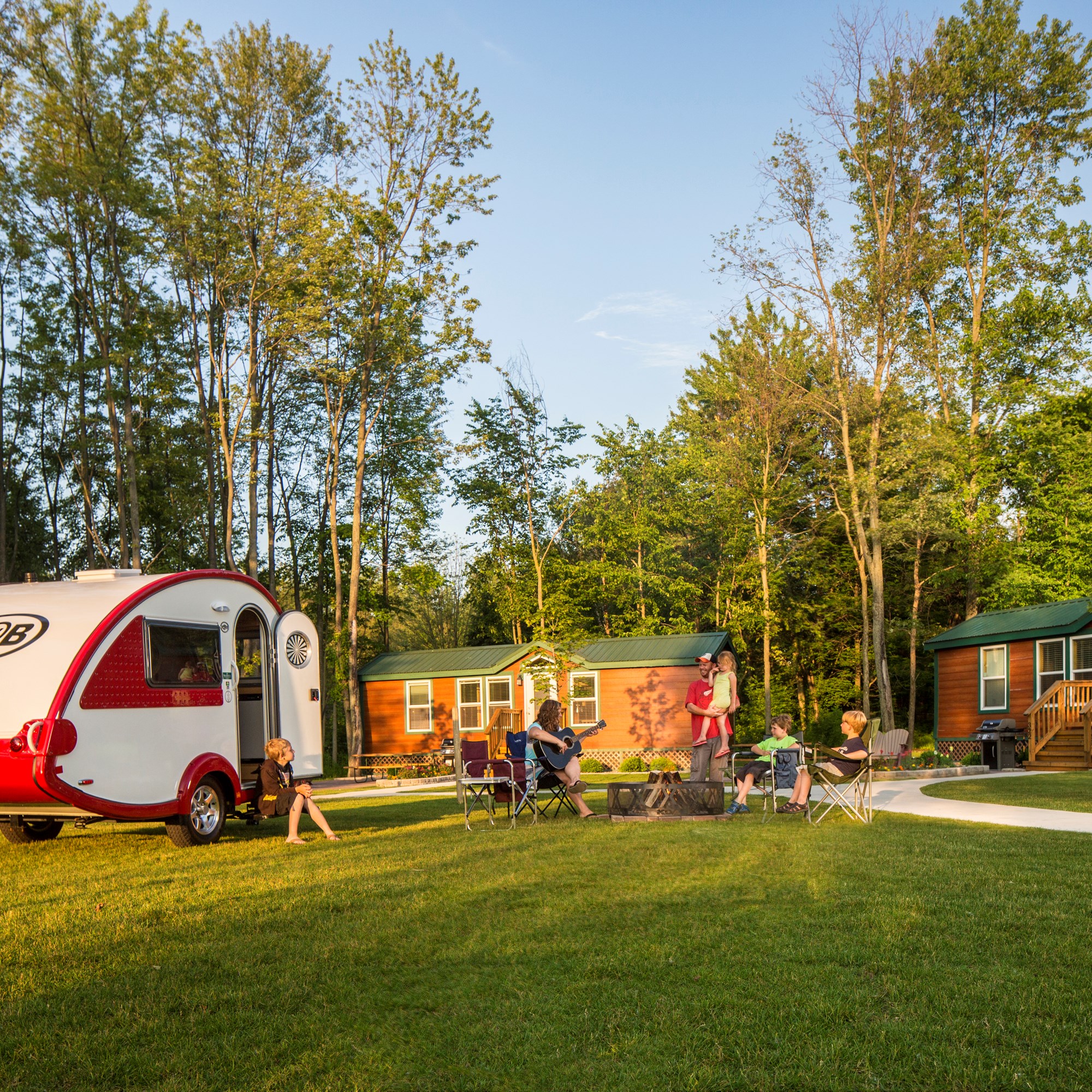 Kimball, Michigan Camping Deals Port Huron KOA Resort
