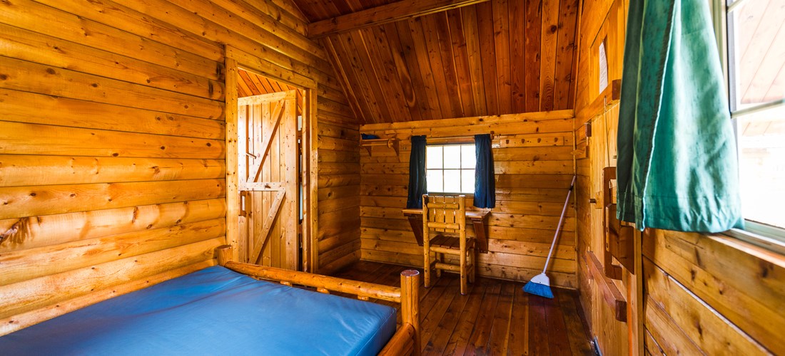 Inside of a Double Cabin